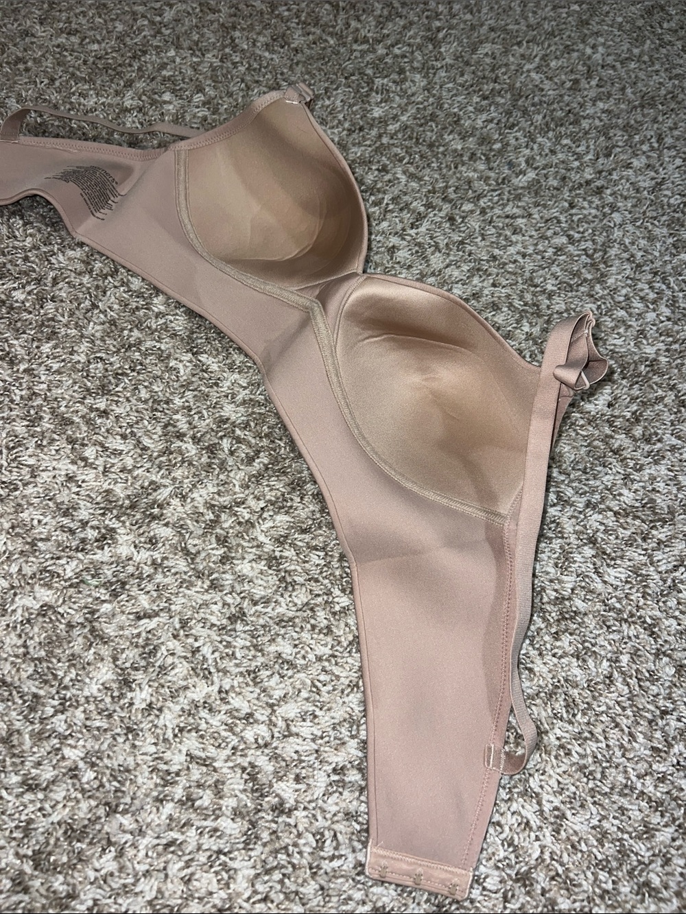 NWT! Warner's Convertible Straps & Comfort Bottom Band Nude T-Shirt Bra 36C - Picture 7 of 8